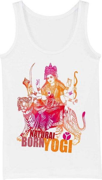 Natural Born Yogi Yoga Tank Top organic - Delicious Durga