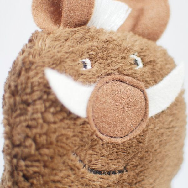 Pat und Patty Lavendelkissen "Wildschwein", Lavendel/Dinkelkörner Kissen ,Farbe: braun (WSCM-8)