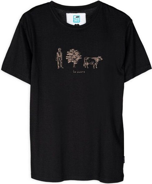 GARY MASH T-Shirt be aware aus Bio-Baumwolle