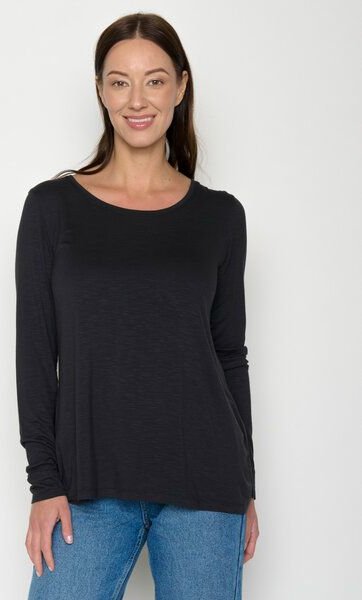 GREENBOMB Basic Mind - Lässiges Longsleeve aus Viskose (LENZING ECOVERO) Mix / Fair & Vegan