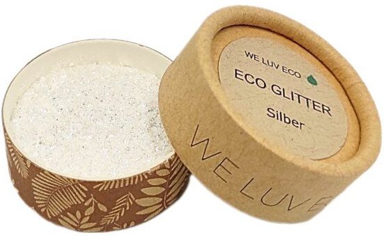 WE LUV ECO ECO GLITTER | nachhaltig | plastikfrei | vegan | ökologischer Glitzer