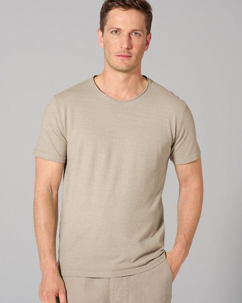 HempAge T-Shirt mit Rollsaum 56% Biobaumwolle, 44% Hanf