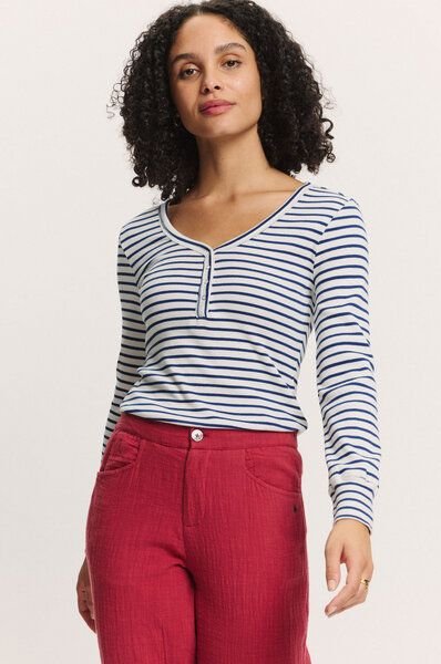 TRANQUILLO Langarm Ringelshirt Silviee aus Tencel (1010006)