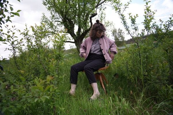 Stík Cordjacke BLOUMBASTIK