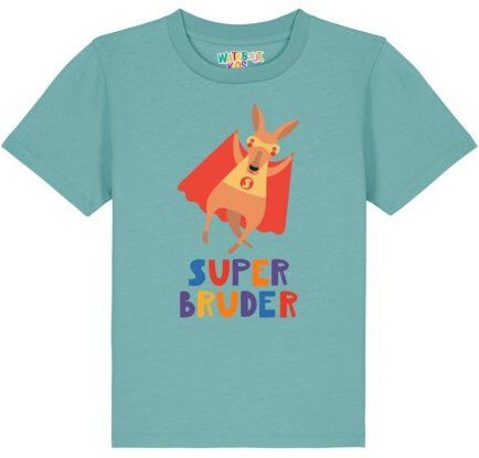 watabout.kids T-Shirt Kinder Känguru Superbruder