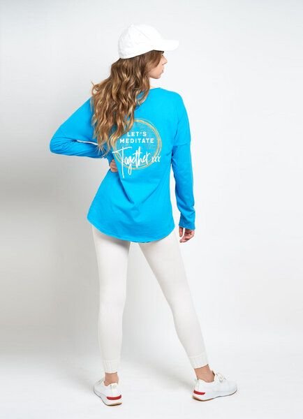 SPARKLES OF LIGHT Yoga Shirt | LET'S MEDITATE TOGETHER