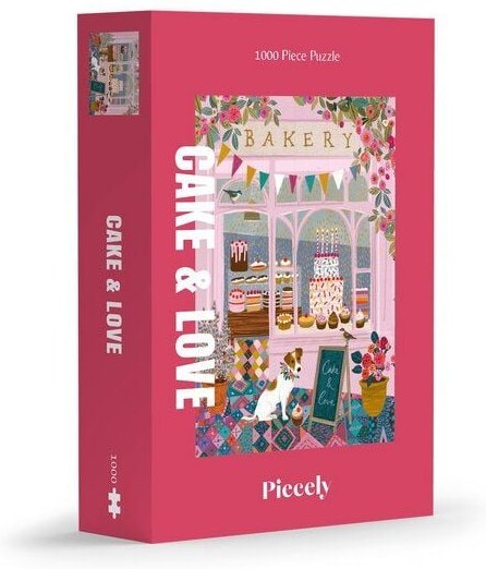 Piecely Cake & Love Bäckerei Puzzle, 1000 Teile