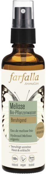 Farfalla Melisse Bio- Pflanzenwasser