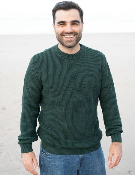 FUXBAU 4Seasons Männer Strickpullover