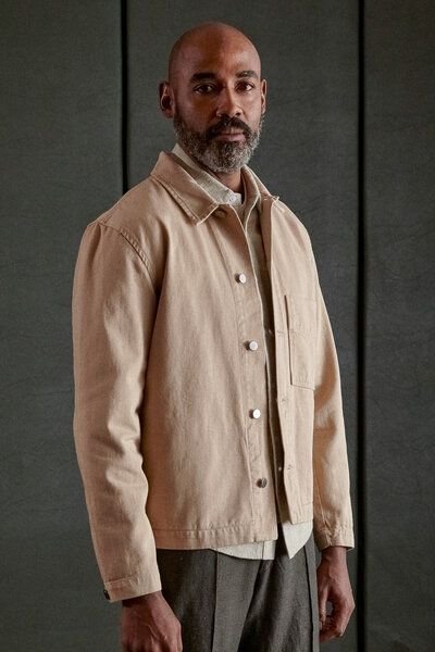 About Companions Lässige Jacke ASIR aus Bio-Baumwoll-Denim