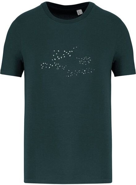 Greenspired Basic Bio T-Shirt Skybirds Nr. 4 ( 155g/m²) XXS - 5 XL