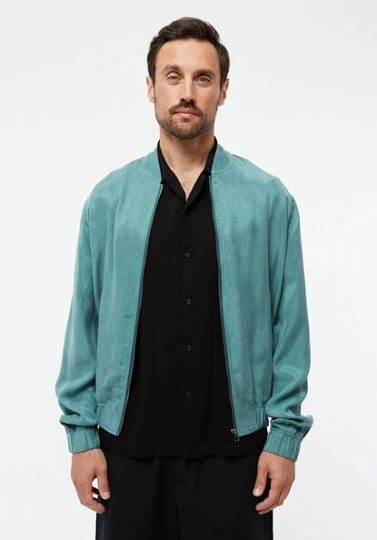 Givn Berlin Blousonjacke GBKENO relaxed aus TENCEL mit Peach-Effekt