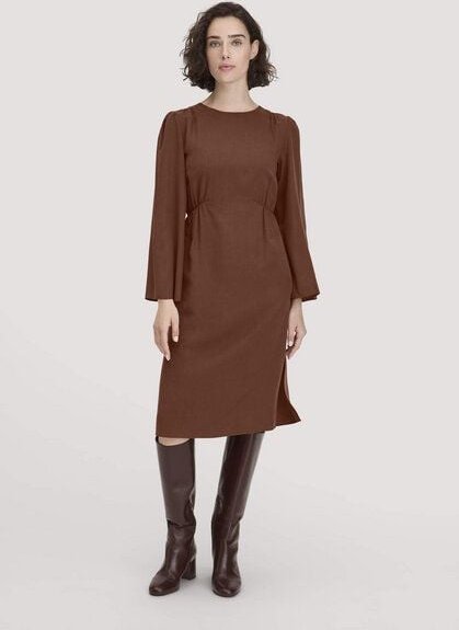 hessnatur Kleid Kniebedeckend aus reinem TENCEL Lyocell