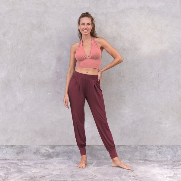 Jaya CELINE - Damen - Wrap Bra für Yoga aus Biobaumwolle