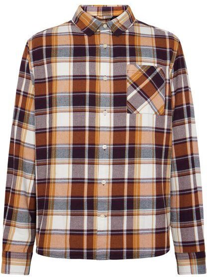 KnowledgeCotton Apparel Kariertes Hemd CHECKERED SHIRT Flanell aus Bio-Baumwolle