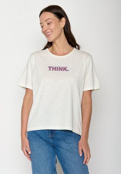 GREENBOMB Think Type Nova - Kastiges T-Shirt aus Bio-Baumwolle / hochwertiger Print / GOTS / Fair & Vegan
