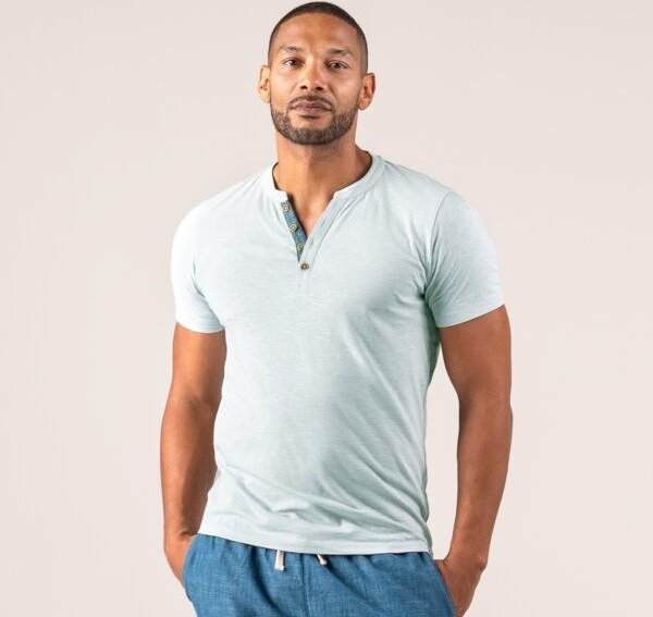 Living Crafts Henley T-Shirt - OTHELLO