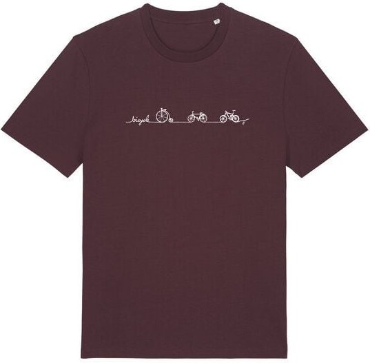 Brandless Basic Bio Unisex T-Shirt Bicycle Line 180g/m² XXS - 3 XL