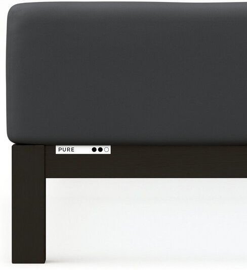 Schlafgut Boxspring Spannbettlaken Pure 95% Biobaumwolle, 5% Elasthan - Matratzenhöhe bis 40cm