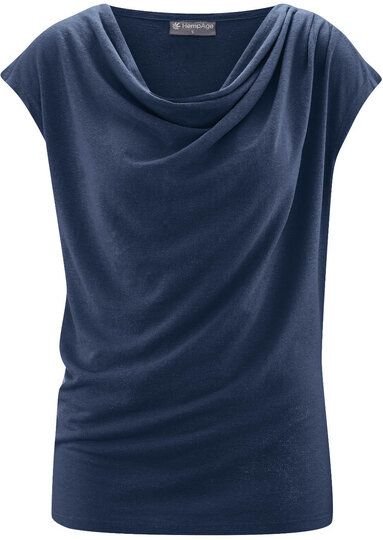 Thumbnail - HempAge Wasserfallausschnitt Top Hanf/Biobaumwolle