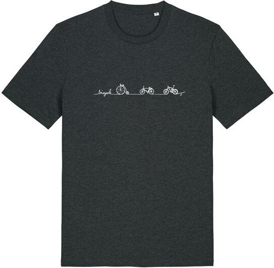 Brandless Basic Bio Unisex T-Shirt Bicycle Line 180g/m² XXS - 3 XL