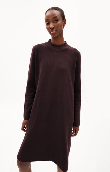 Thumbnail - ARMEDANGELS FRIADAA - Damen Strickkleid Relaxed Fit aus Bio-Baumwolle