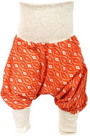liebewicht Bio Yogahose Sarouelhose Pumphose "Oranginchen"