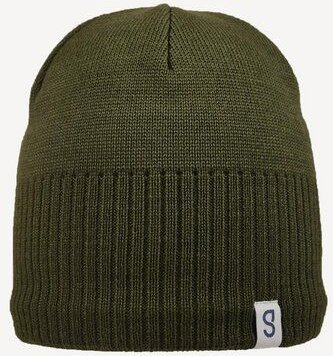 Grote Strick Fleecegefütterte Mütze NACHTWÄCHTER reine GOTS-zertifizierte Merinowolle