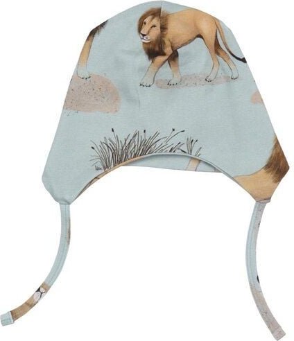 Nachhaltige Lion Friends Grün Mütze - Allergikerfreundlich & Umweltfreundlich von Walkiddy – GOTS zertifiziert