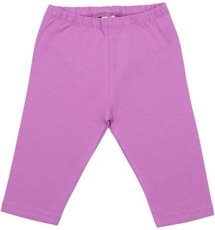 Kinder 3/4-Leggings GOTS-zertifiziert aus Bio-Baumwolle lila „Dewberry“ – Walkiddy