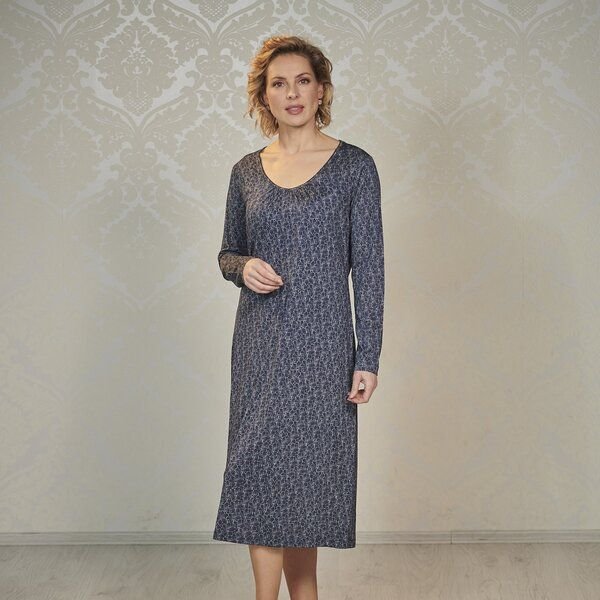 Kokon Zwo Nachthemd Langarm 60% Seide (peacesilk) 40% Baumwolle (kbA)