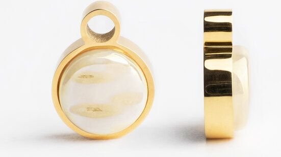 ALEXASCHA Anhänger für Ohrringe | Mix & Match Charms | Gold