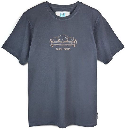 GARY MASH Shirt Couch Potato aus Biobaumwolle