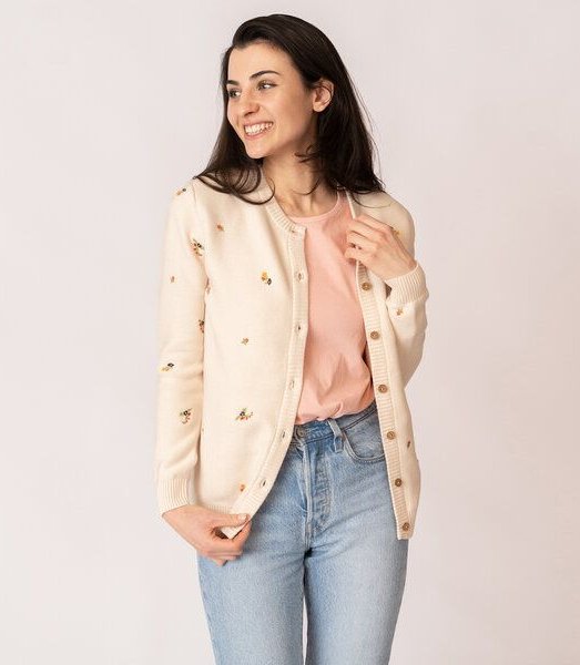 GARY MASH Cardigan Penny aus Biobaumwolle