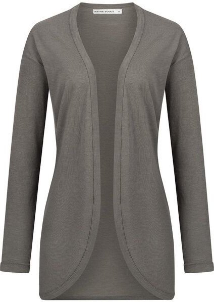 NATIVE SOULS Slub Cardigan Damen