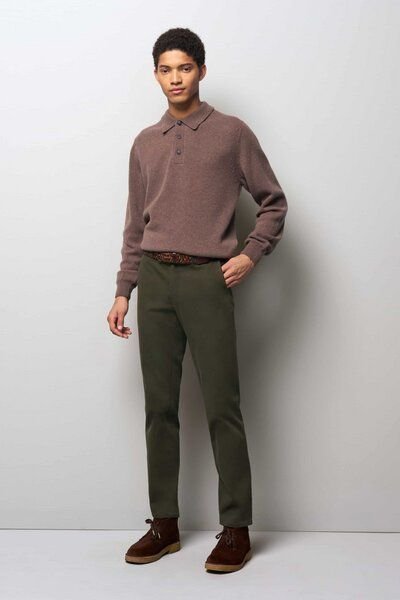 M 5 BY MEYER MIKROSTRUKTUR SUPER-STRETCH CHINO