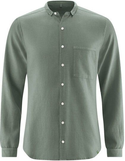 HempAge Langarmhemd Hanf/Biobaumwolle