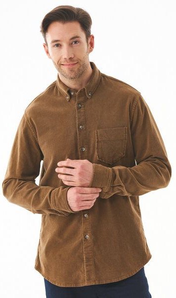 ORGANICATION Cordhemd aus Bio-Baumwolle