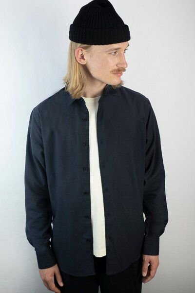 Herren Hemd mit Ananasfaser Kiwistories