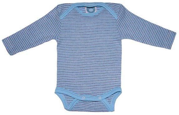 Cosilana Baby-Body Langarm Bio Baumwolle kbT Wolle Seide