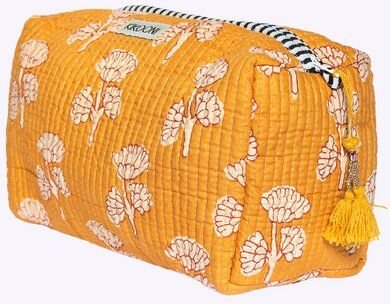 KIKOONI handgefertigte Kosmetiktasche "Mystic Flower"