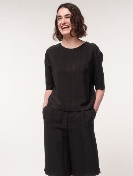 Thumbnail - LANIUS Shirt aus TENCEL mit recyceltem Polyester