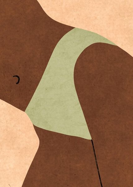 Photocircle Wandbild / Poster / Leinwand - Nude