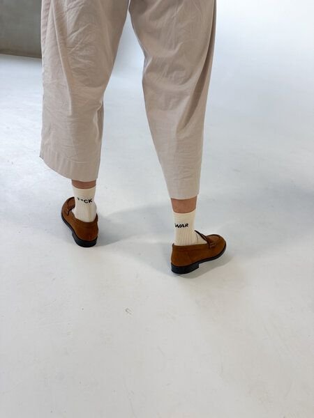 Jutelaune F*ck War Socks