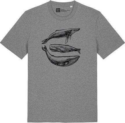 ilovemixtapes Unisex Bio T-Shirt – Three Whales Motiv
