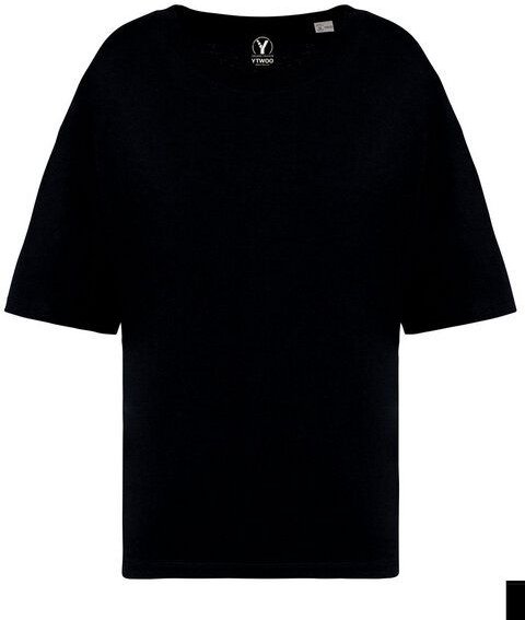 YTWOO Damen Oversized T-Shirt aus Bio-Baumwolle