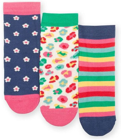 Kite Clothing Bunte Socken 3er-Pack aus Bio-Baumwolle