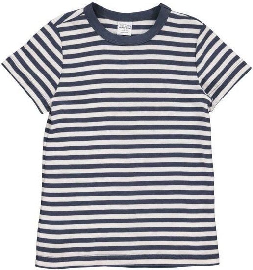 Fred's World by Green Cotton "Green Cotton" Streifen-T-Shirt blau/weiß