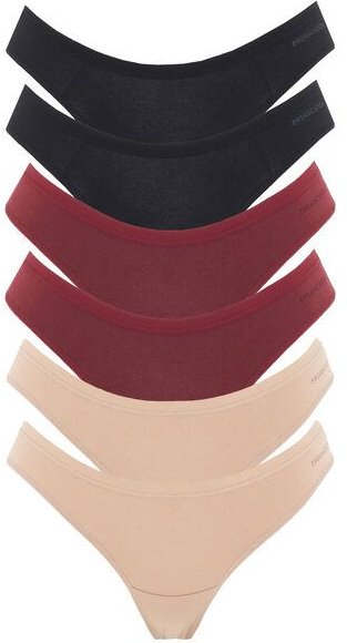 ORGANICATION KAVINN | Tanga aus Bio-Baumwolle und TENCEL Modal im 6er-Pack
