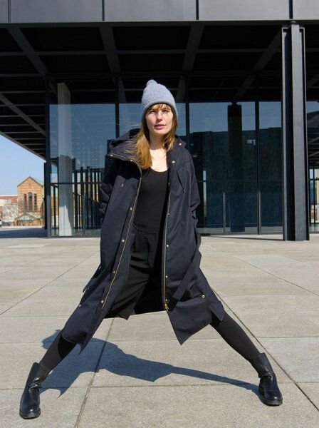 Langer Wind und Wetter Mantel aus Baumwolle (Etaproof®) mvdham Allweather Coat